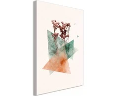 Artgeist Paveikslas - Modernist Flower (1 Part) Vertical