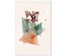 Artgeist Paveikslas - Modernist Flower (1 Part) Vertical