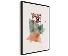 Artgeist Paveikslas - Modernist Flower (1 Part) Vertical