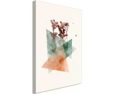 Artgeist Paveikslas - Modernist Flower (1 Part) Vertical