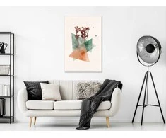 Artgeist Paveikslas - Modernist Flower (1 Part) Vertical