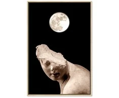 Artgeist Paveikslas - Moon and Statue (1 Part) Vertical