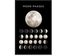 Artgeist Paveikslas - Moon Phases (1 Part) Vertical