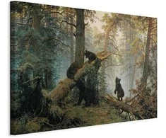 Artgeist Paveikslas - Morning in a Pine Forest
