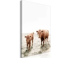 Artgeist Paveikslas - Mother and Calf (1 Part) Vertical