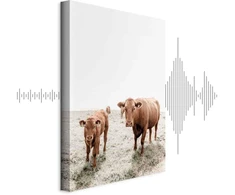 Artgeist Paveikslas - Mother and Calf (1 Part) Vertical