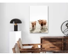 Artgeist Paveikslas - Mother and Calf (1 Part) Vertical