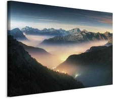 Artgeist Paveikslas - Mountain Breath (1 Part) Wide - Second Variant