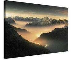 Artgeist Paveikslas - Mountain Breath (1 Part) Wide - Third Variant