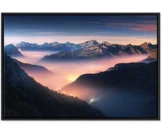 Artgeist Paveikslas - Mountain Breath (1 Part) Wide - First Variant
