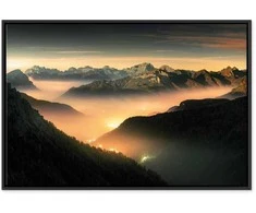Artgeist Paveikslas - Mountain Breath (1 Part) Wide - Third Variant