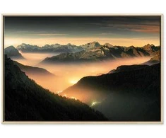 Artgeist Paveikslas - Mountain Breath (1 Part) Wide - Third Variant