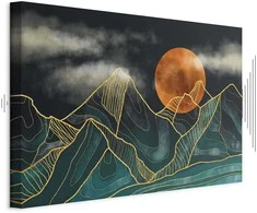 Artgeist Paveikslas - Mountain Calm (1 Part) Wide