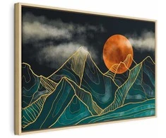 Artgeist Paveikslas - Mountain Calm (1 Part) Wide