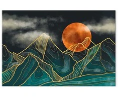 Artgeist Paveikslas - Mountain Calm (1 Part) Wide