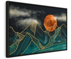 Artgeist Paveikslas - Mountain Calm (1 Part) Wide