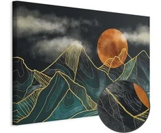 Artgeist Paveikslas - Mountain Calm (1 Part) Wide