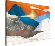 Artgeist Paveikslas - Mountain Idyll (1 Part) Wide