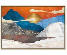 Artgeist Paveikslas - Mountain Idyll (1 Part) Wide