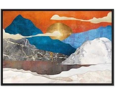 Artgeist Paveikslas - Mountain Idyll (1 Part) Wide
