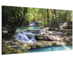 Artgeist Paveikslas - Nature: Forest Waterfall