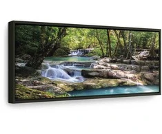 Artgeist Paveikslas - Nature: Forest Waterfall