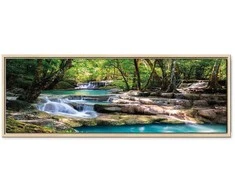 Artgeist Paveikslas - Nature: Forest Waterfall
