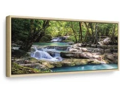 Artgeist Paveikslas - Nature: Forest Waterfall