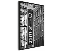 Artgeist Paveikslas - New York Neon Sign (1 Part) Vertical