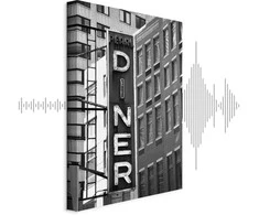 Artgeist Paveikslas - New York Neon Sign (1 Part) Vertical