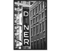 Artgeist Paveikslas - New York Neon Sign (1 Part) Vertical
