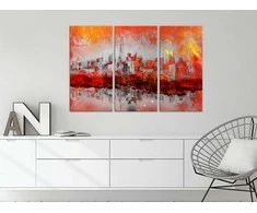 Artgeist Paveikslas - New York Sunset (3 Parts)