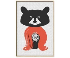Artgeist Paveikslas - Nice Mr. Raccoon (1 Part) Vertical