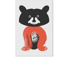 Artgeist Paveikslas - Nice Mr. Raccoon (1 Part) Vertical