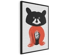 Artgeist Paveikslas - Nice Mr. Raccoon (1 Part) Vertical