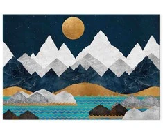 Artgeist Paveikslas - Night in the Mountains (1 Part) Wide
