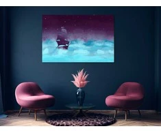 Artgeist Paveikslas - Night Waves (1 Part) Wide - Third Variant