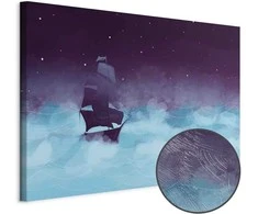 Artgeist Paveikslas - Night Waves (1 Part) Wide - Third Variant