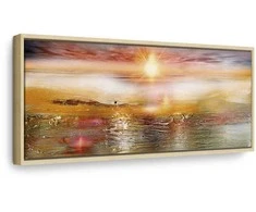 Artgeist Paveikslas - Oranžinis Sea