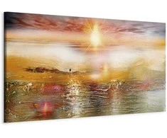 Artgeist Paveikslas - Oranžinis Sea