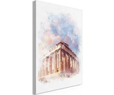 Artgeist Paveikslas - Painted Parthenon (1 Part) Vertical