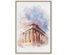 Artgeist Paveikslas - Painted Parthenon (1 Part) Vertical