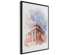 Artgeist Paveikslas - Painted Parthenon (1 Part) Vertical