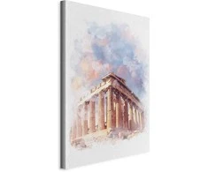 Artgeist Paveikslas - Painted Parthenon (1 Part) Vertical