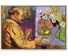 Artgeist Paveikslas - Painting by Henri Matisse (colour lithograph)