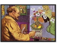 Artgeist Paveikslas - Painting by Henri Matisse (colour lithograph)