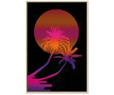 Artgeist Paveikslas - Palm at Sunrise (1 Part) Vertical