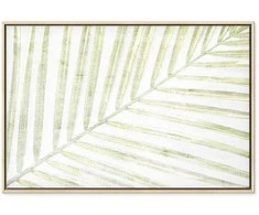 Artgeist Paveikslas - Palm Leaf (1 Part) Wide