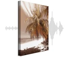 Artgeist Paveikslas - Palm Shadow (1 Part) Vertical
