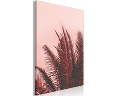 Artgeist Paveikslas - Palm Trees at Sunset (1 Part) Vertical